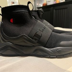 Champion high top slip on Rally Pro sneakers. Size 9W.